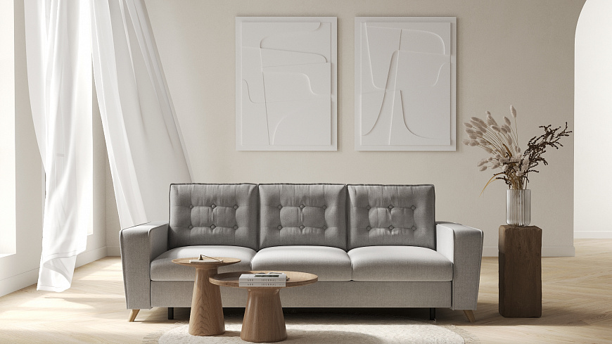 Диван Порто прямой 3-х местный 247x108x98 см